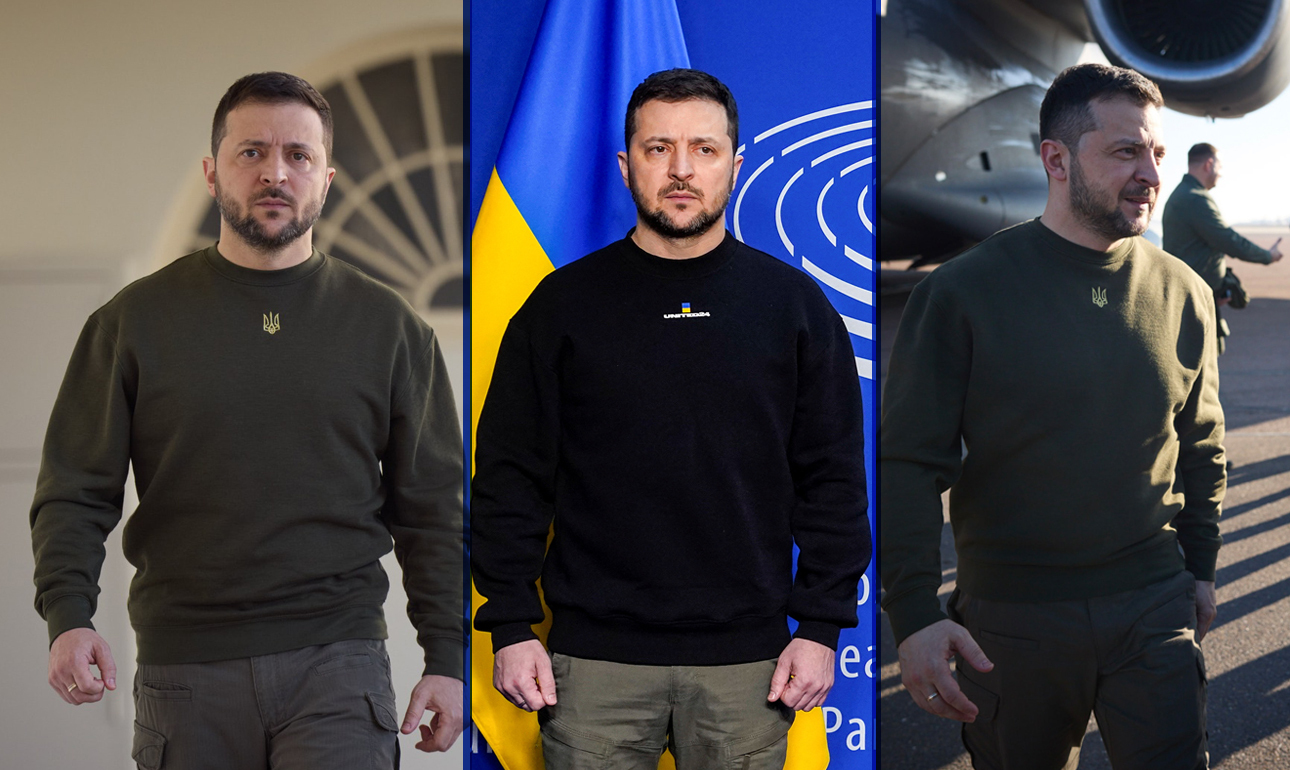 Η εμβληματική μπλούζα του Ζελένσκι