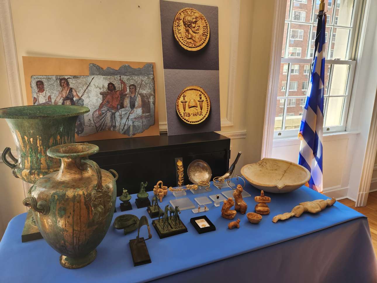 Επιστρέφουν στην Ελλάδα 29 πολύτιμα αρχαιολογικά ευρήματα που βρίσκονταν στην Νέα Υόρκη
