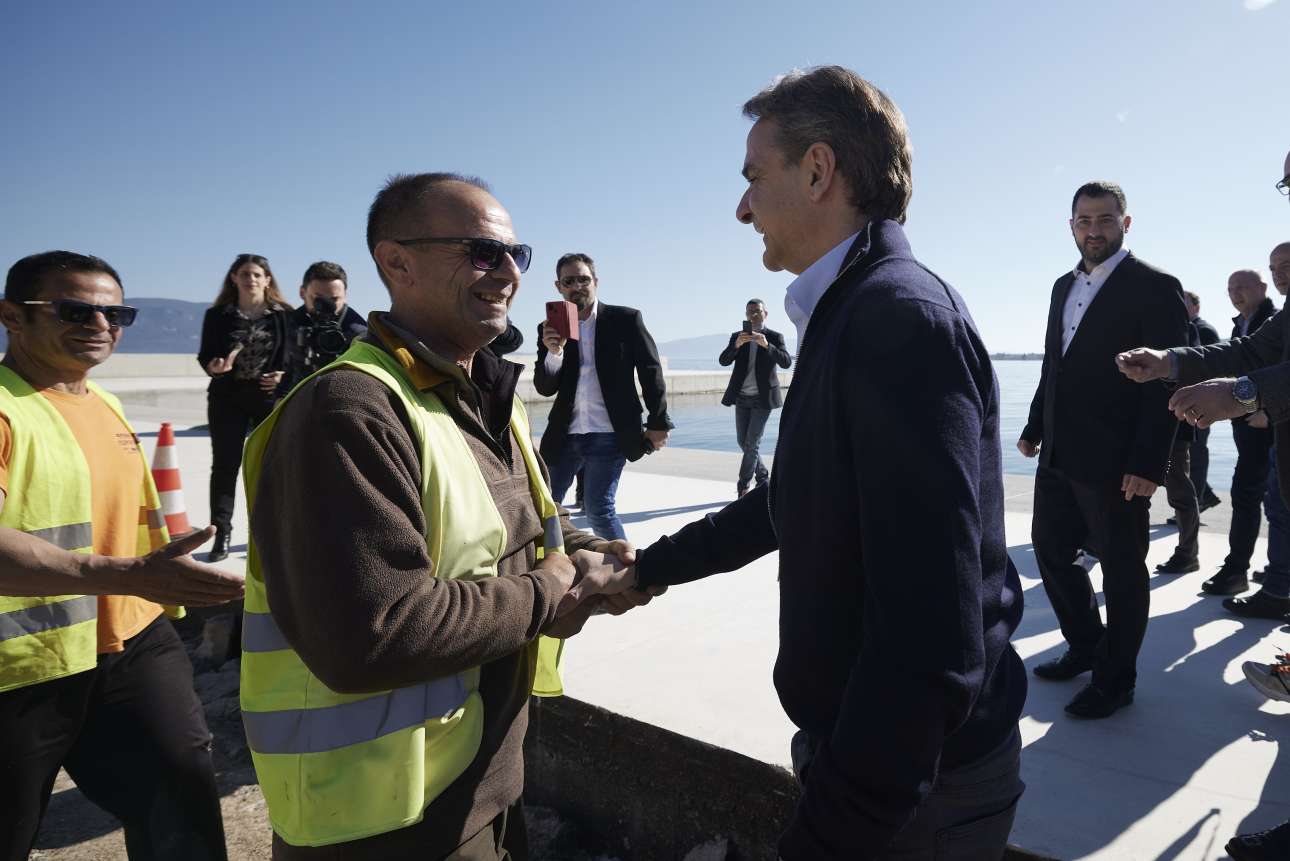 Μητσοτάκης: Πρόγραμμα 540 έργων με προϋπολογισμό 4,2 δισ. για τη Στερεά Ελλάδα