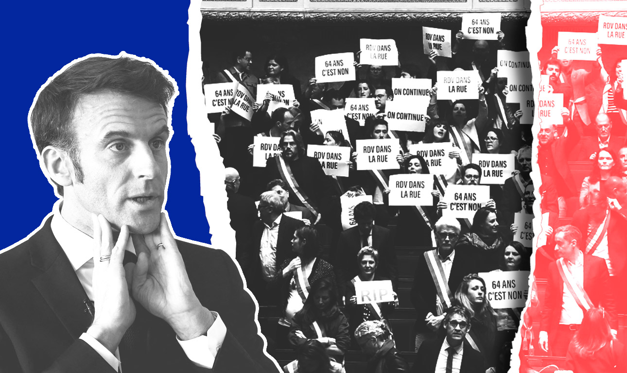 Ο Μακρόν, η εξέγερση και το εργασιακό μοντέλο