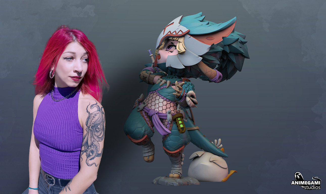 Χρυσάνθη, τι είναι ένας δημιουργός 3D χαρακτήρων;