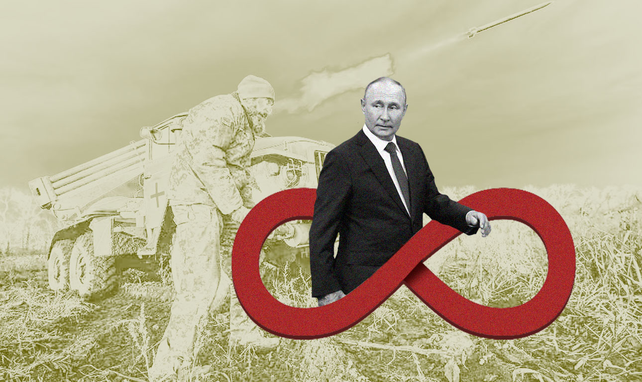 Σε «αέναο πόλεμο» με τη Δύση στοχεύει o Πούτιν