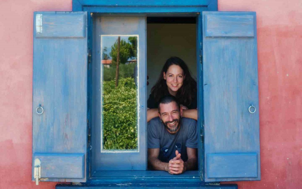 Με το Grape στο Οινοποιείο Ρούβαλη: Θεοδώρα και Αντόνιο