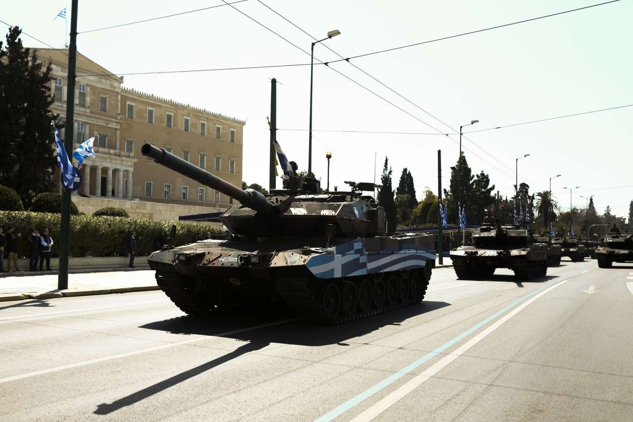 25η Μαρτίου: Με Marder και F-16 Viper η παρέλαση – Δεν θα παρελάσει το ιππικό