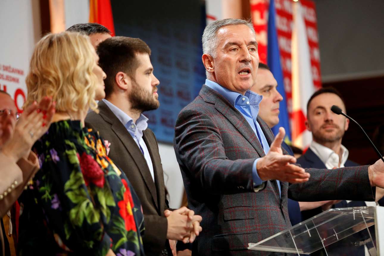 Εκλογές στο Μαυροβούνιο: Εχασε ο Τζουκάνοβιτς μετά από 30 χρόνια