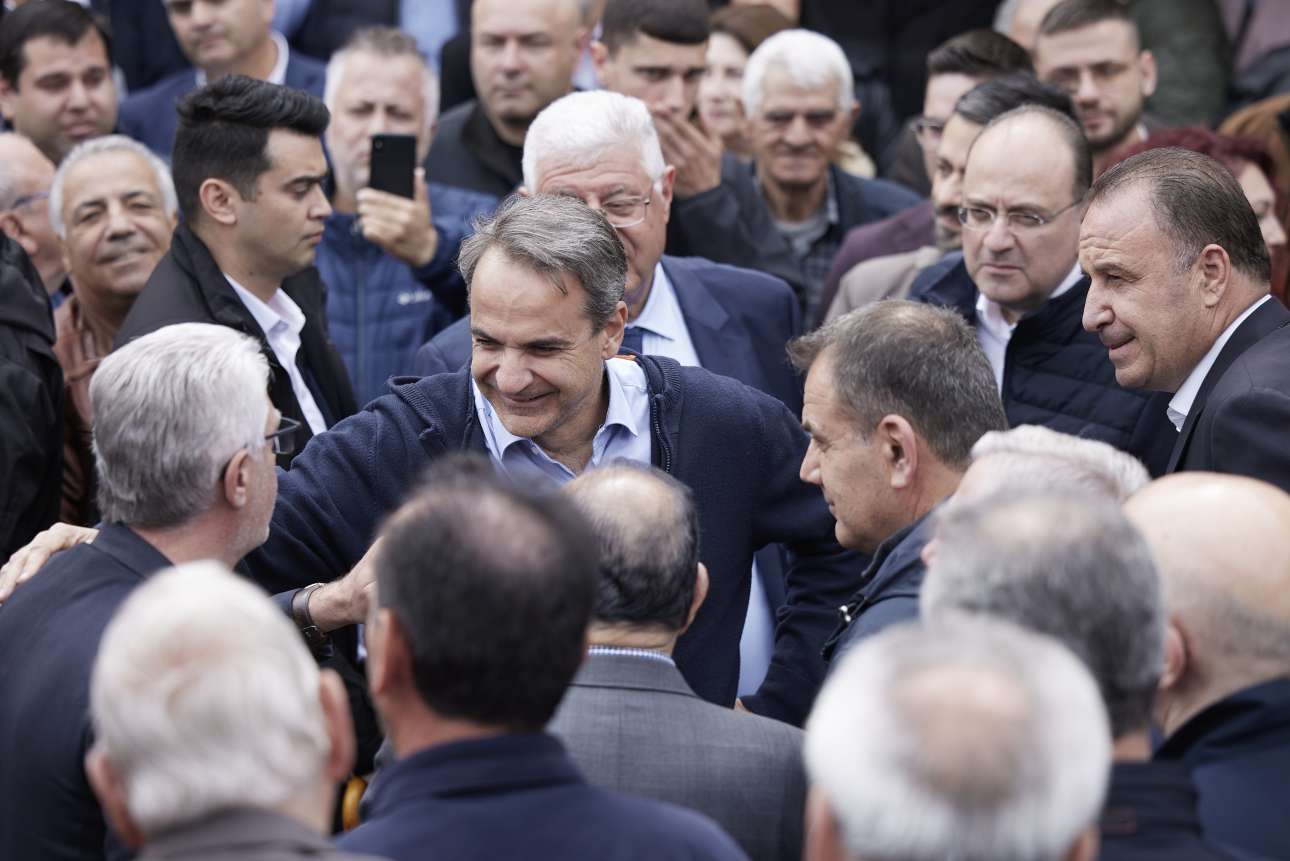 Μητσοτάκης στην Ελευθερούπολη: Σε βέρτιγκο παλινωδιών ο ΣΥΡΙΖΑ – Σταθερότητα ή μπάχαλο το δίλημμα