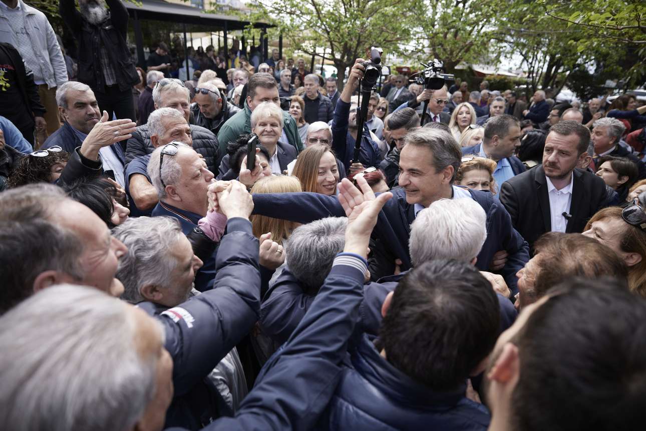 Mητσοτάκης στη Χρυσούπολη: Και τα μισά να έκανε από όσα υπόσχεται ο Τσίπρας, θα μπαίναμε πάλι στα μνημόνια