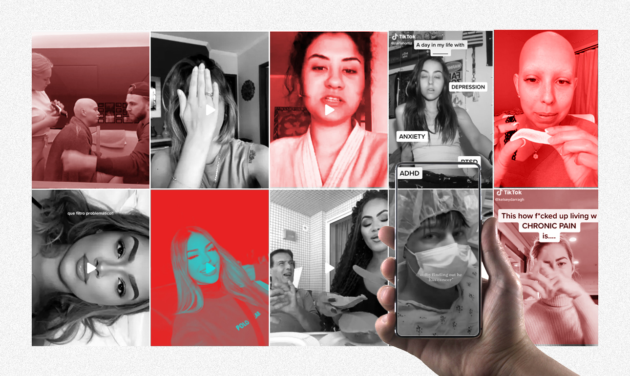 TikTok: πόνος με «bold glamour» φίλτρο