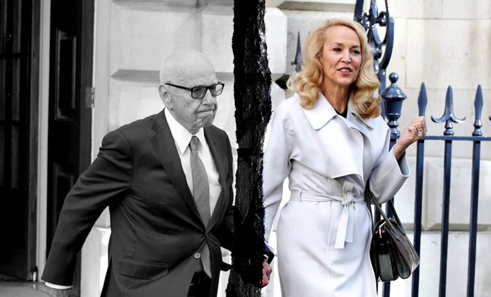 Ο φρικαλέος γάμος του Ρούπερτ Μέρντοκ με την Τζέρι Χολ