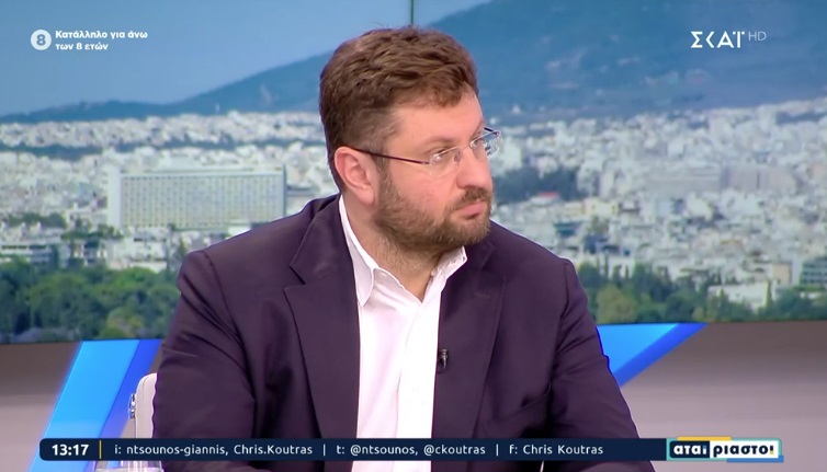 Ζαχαριάδης: Μεσαίο -πια- κόμμα ο ΣΥΡΙΖΑ – Μήπως έχουμε εμείς σύνδρομο Στοκχόλμης;