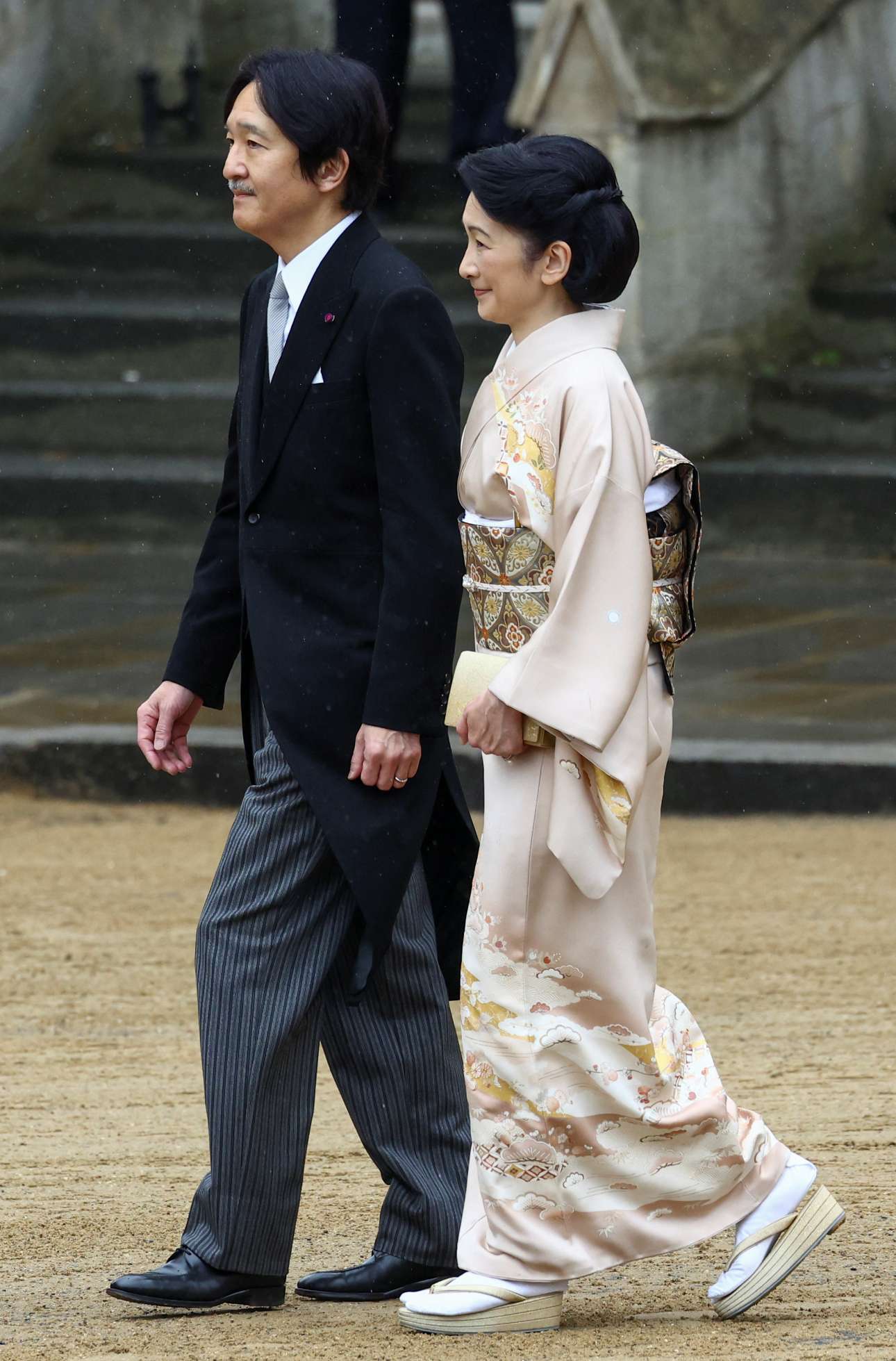 Ο ιάπωνας πρίγκιπας Φουμιχίτο και η πριγκίπισσα Κίκο