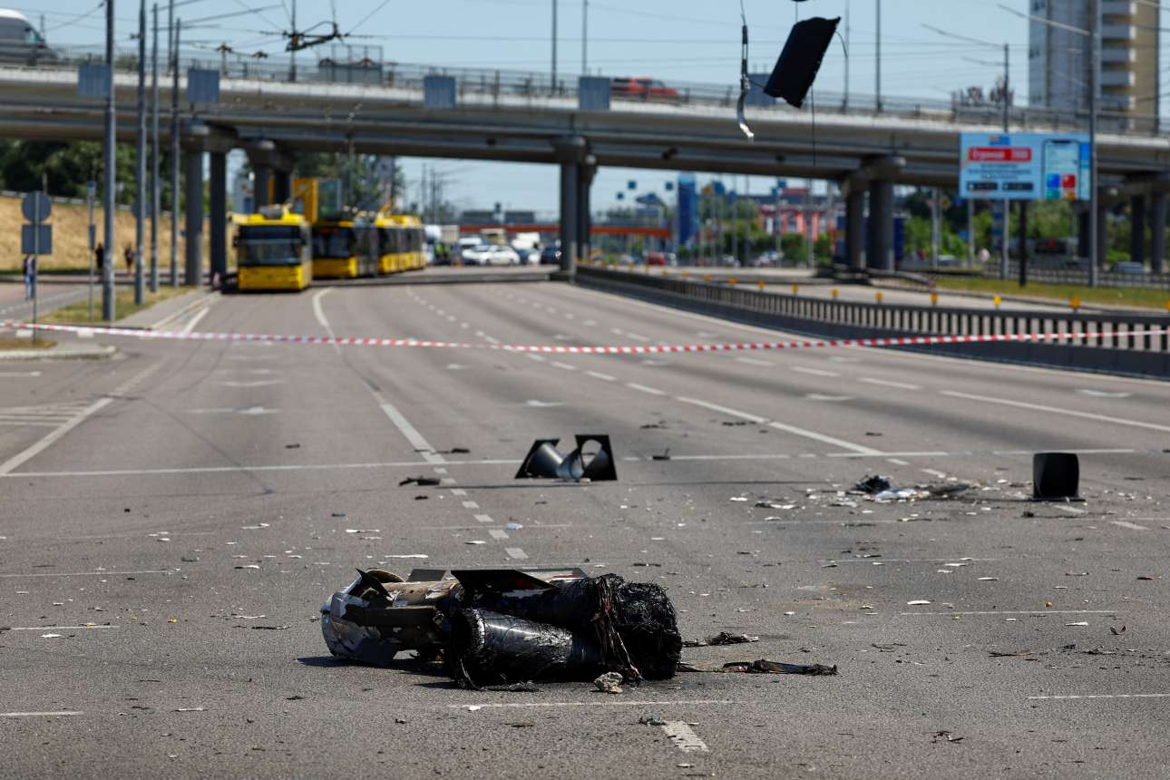 Κίεβο: Η πιο σφοδρή ρωσική επίθεση με drones από την αρχή του πολέμου