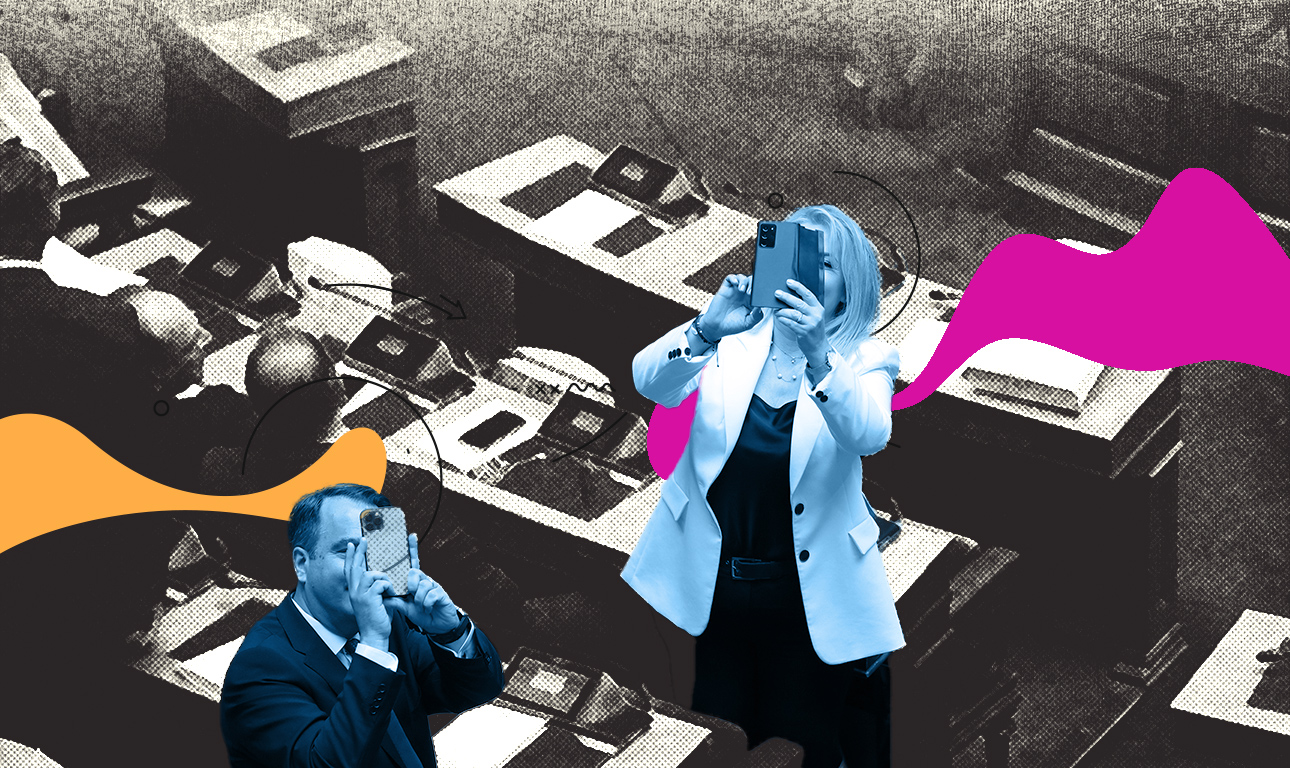 Οι αυτάρεσκες selfies των βουλευτών