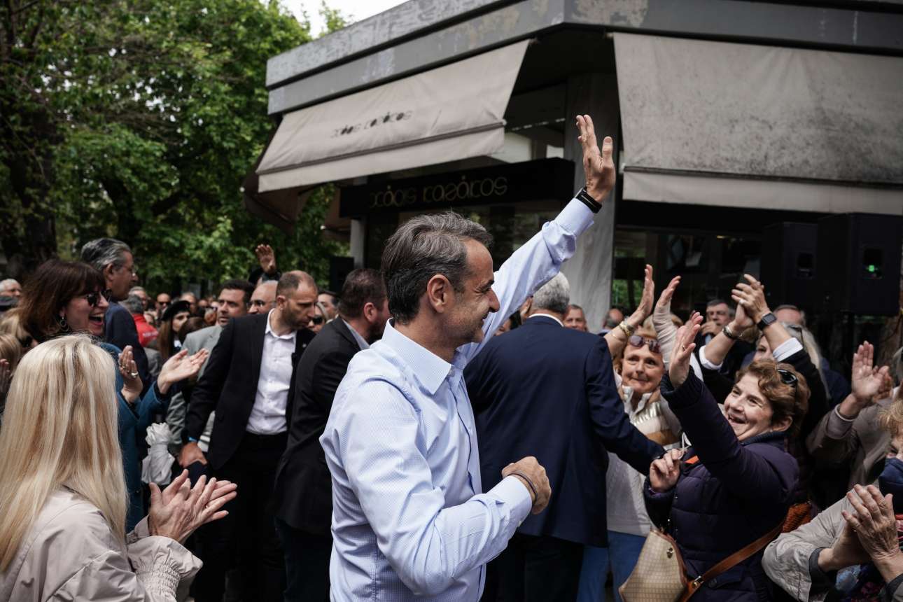 Μητσοτάκης από την Κηφισιά: Η ΝΔ είναι με την Πρωτομαγιά, ο ΣΥΡΙΖΑ με την Πρωταπριλιά