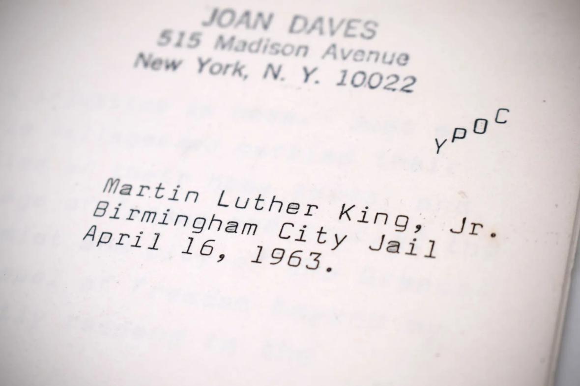 Βρέθηκε ιστορική επιστολή του Μάρτιν Λούθερ Κινγκ – πωλείται έναντι 225.000 δολαρίων