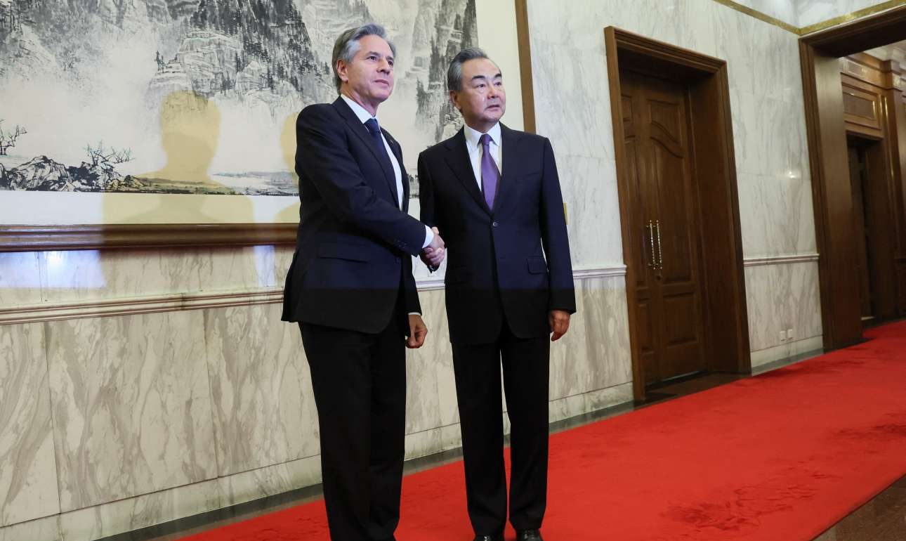 Συνάντηση Μπλίνκεν με τον «πραγματικό» υπουργό Εξωτερικών της Κίνας