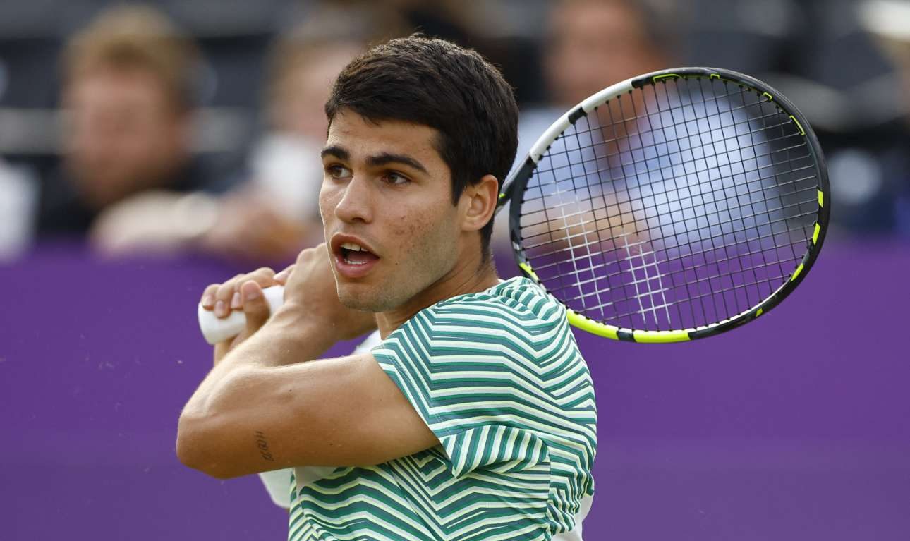 Μαθήματα τένις στο YouTube για τον Κάρλος Αλκαράθ