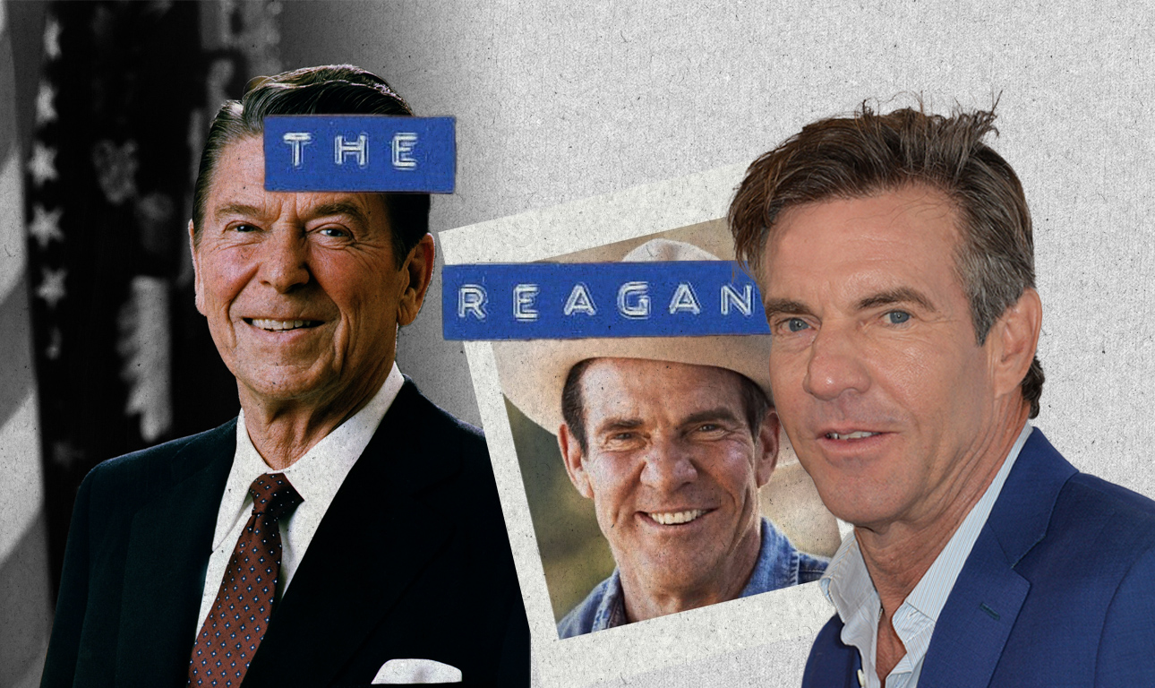 Ο Ντένις Κουέιντ, ο Ρόναλντ Ρέιγκαν και το «Τρελό Αλογο»