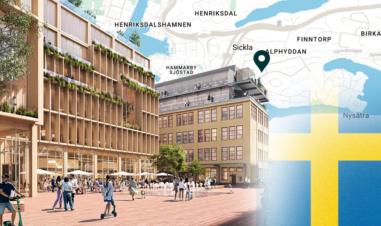 Στη Στοκχόλμη χτίζεται η μεγαλύτερη ξύλινη πόλη στον κόσμο