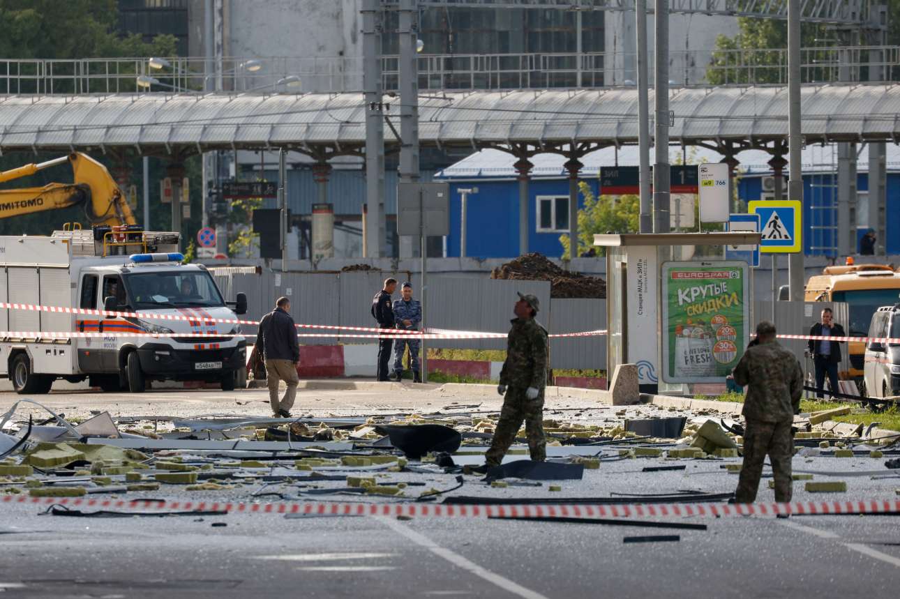 Ταυτόχρονες επιθέσεις: Ουκρανικά drones στη Μόσχα, ρωσικά στην Οδησσό