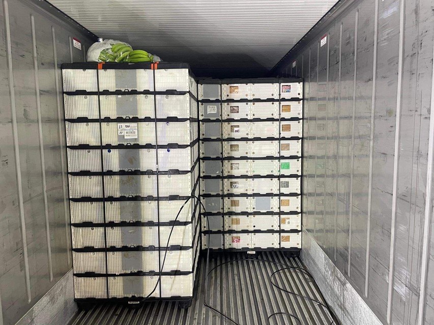 Βέλγιο: Επτά τόνους κοκαΐνη αντί μπανάνες έκρυβε το κοντέινερ στην Αμβέρσα