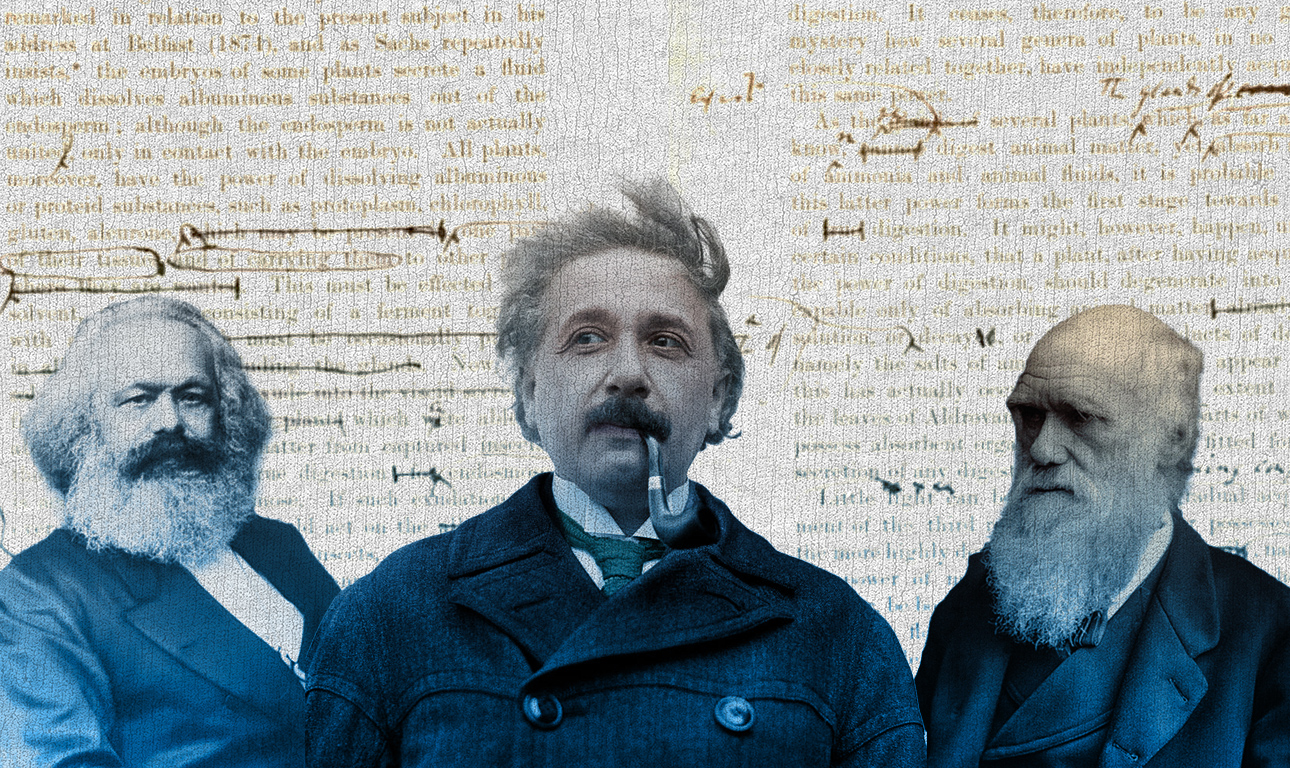 Σε δημοπρασία χειρόγραφα του Αϊνστάιν, του Μαρξ και του Δαρβίνου