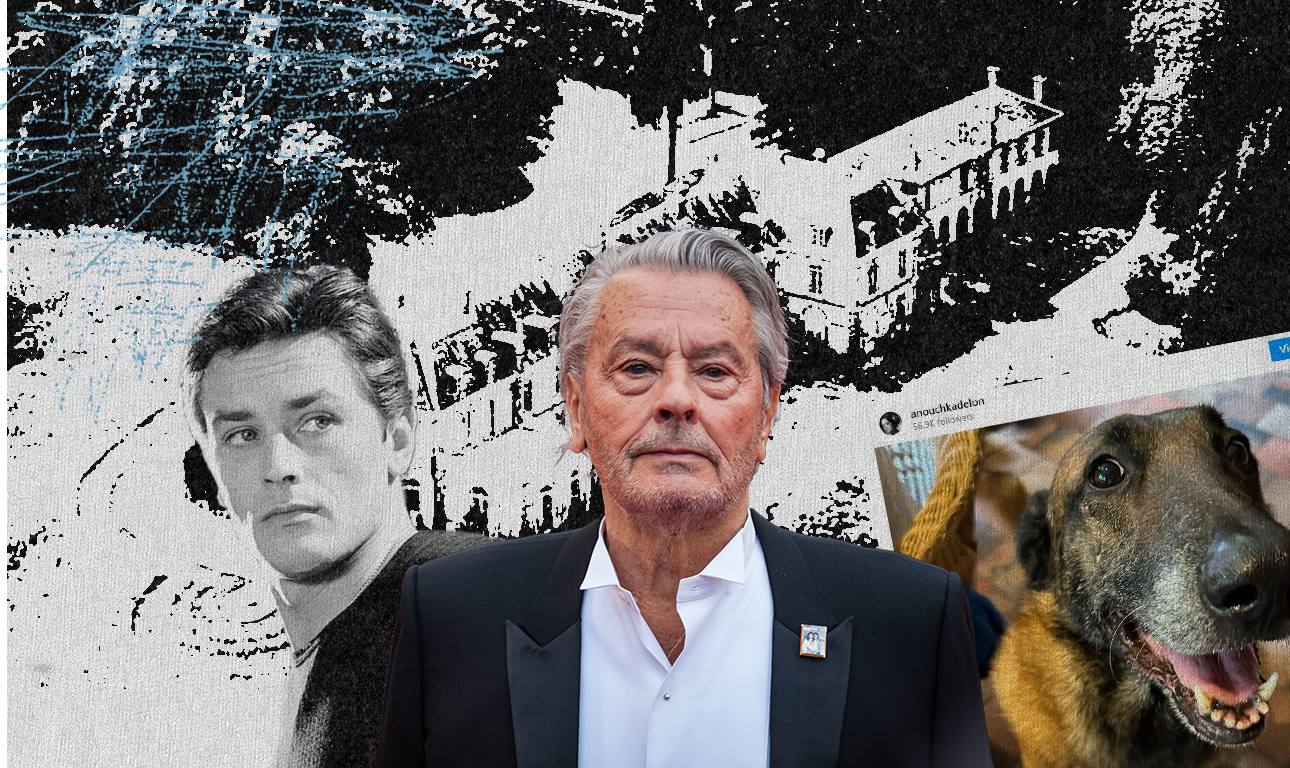 Ταραγμένα γεράματα για τον γόη του γαλλικού σινεμά Αλέν Ντελόν