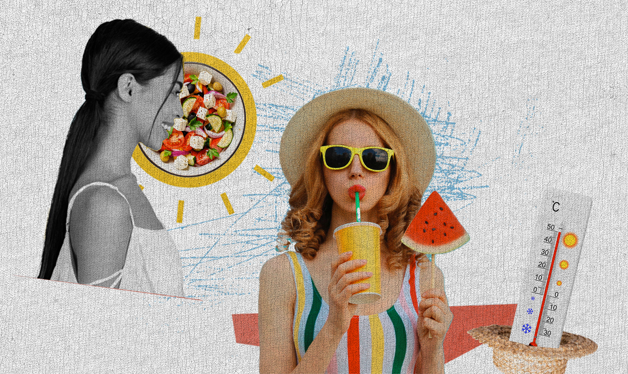 Η σωστή διατροφή για τις ημέρες του καύσωνα