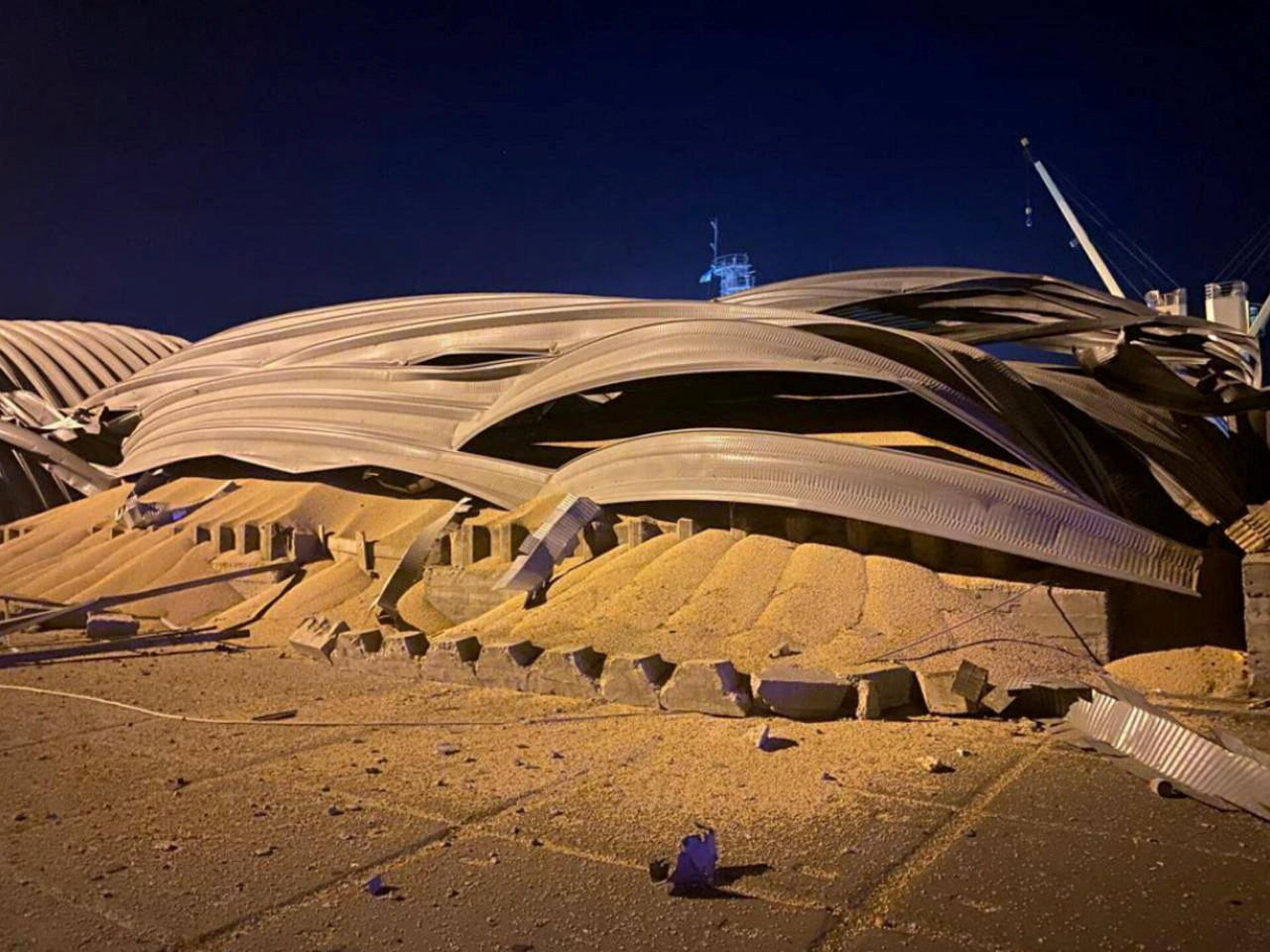 Νέα επίθεση της Ρωσίας σε αποθήκες δημητριακών στον Δούναβη