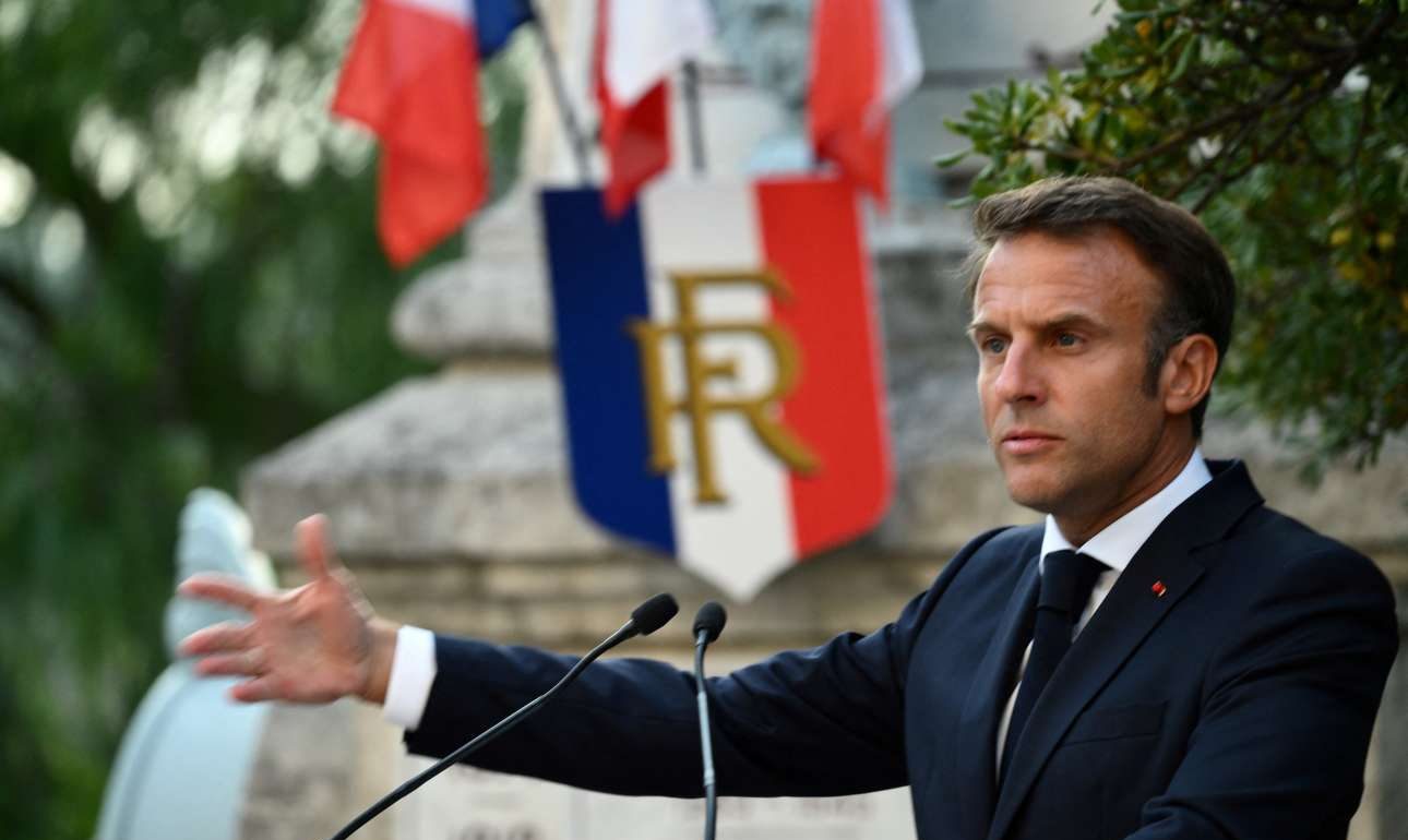 Μακρόν: Η Γαλλία δεν αναγνωρίζει την προσάρτηση ουκρανικών εδαφών από τη Ρωσία