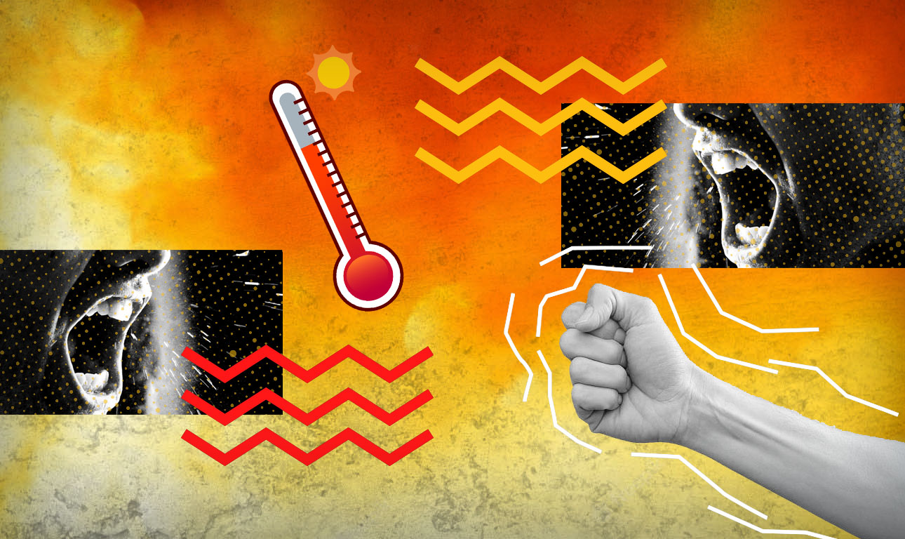 Μας κάνει η ακραία ζέστη πιο βίαιους; – Ενα πείραμα και μερικά συμπεράσματα