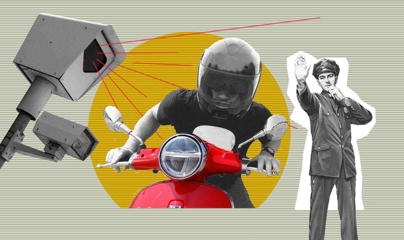 Οδηγώντας χωρίς πινακίδες στην Αθήνα