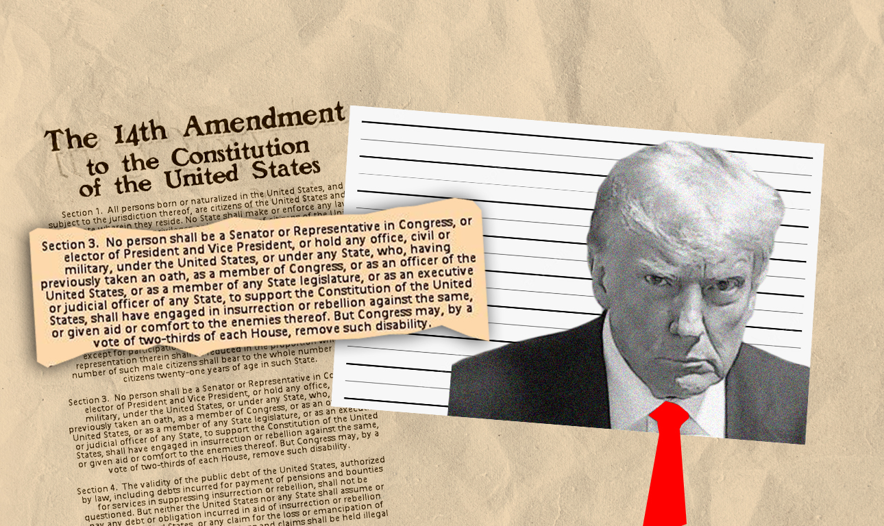 Και ξαφνικά «ο Τραμπ δεν μπορεί να είναι υποψήφιος πρόεδρος»