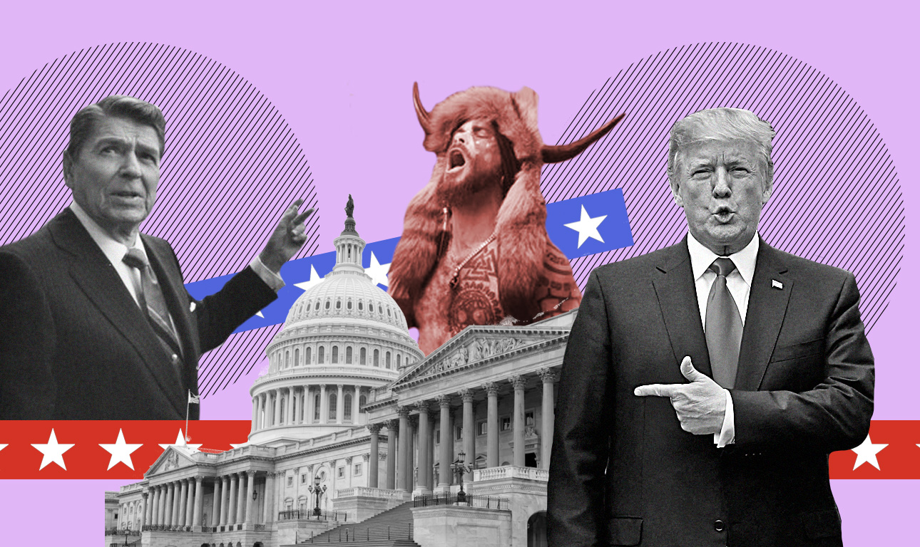 «Πατριώτες» και «προδότες» και στη μέση ο Τραμπ