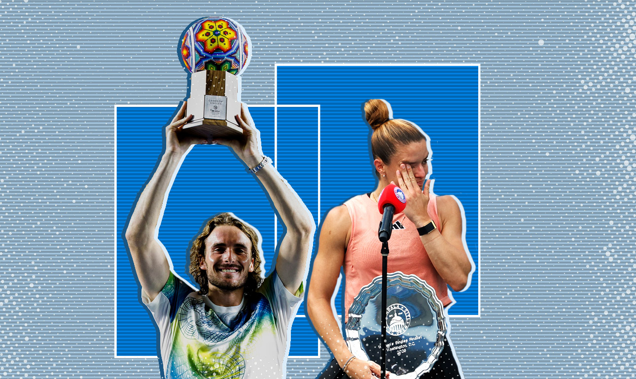 Η λύτρωση του Τσιτσιπά και τα δάκρυα της Σάκκαρη