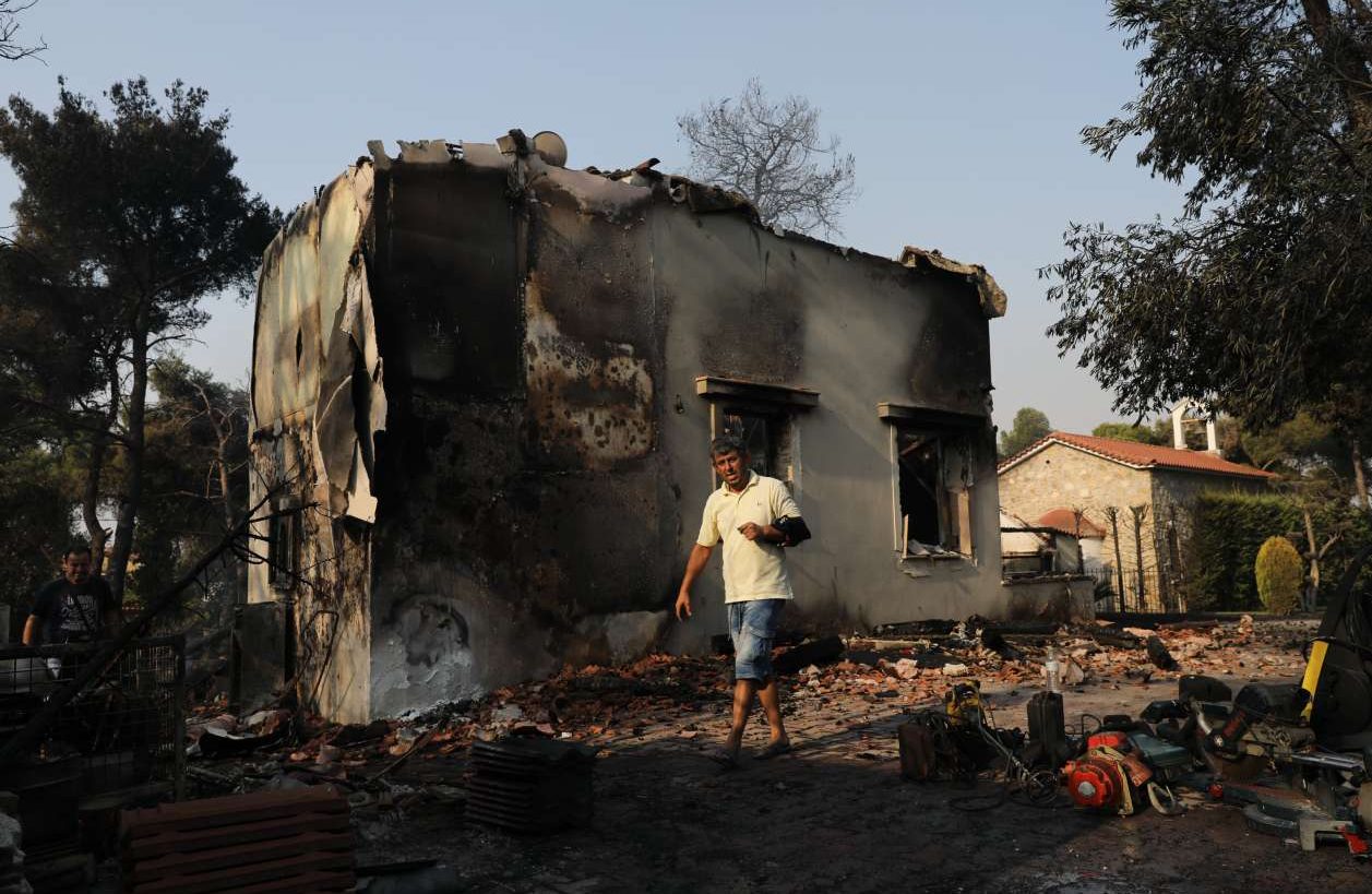 Αναστολή καταβολής ασφαλιστικών εισφορών για τους πυρόπληκτους