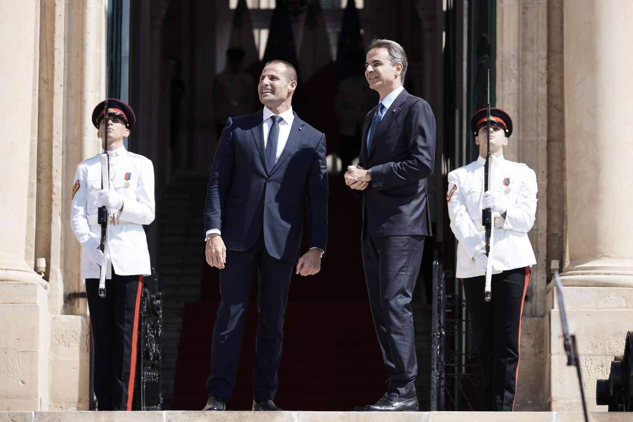 Μητσοτάκης στη Σύνοδο MED9: Να αποφασίζει η ΕΕ ποιος μπαίνει στην Ευρώπη, όχι οι διακινητές