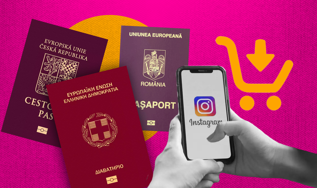 Ελληνικά διαβατήρια και η φάμπρικα των Fogs – Πώς τα διαφημίζει η αλβανική μαφία στο Ιnstagram