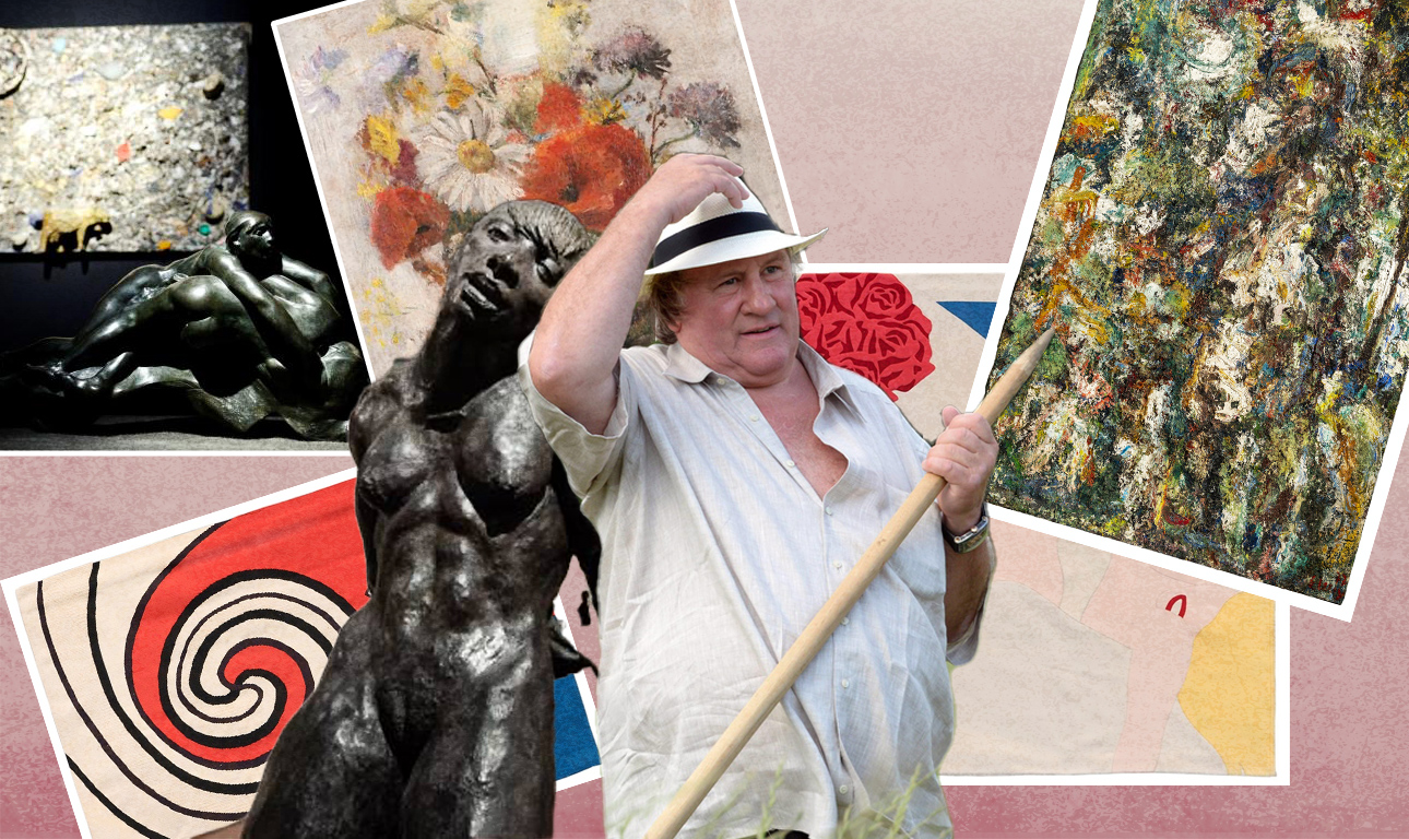 Ο Ντεπαρντιέ ξεπουλάει την Τέχνη του σε δημοπρασία