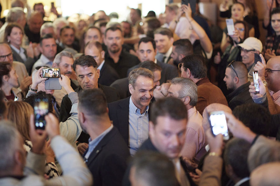 Μητσοτάκης: Η ΝΔ είναι η παράταξη που οδηγεί τον τόπο προς ένα μέλλον πιο αισιόδοξο