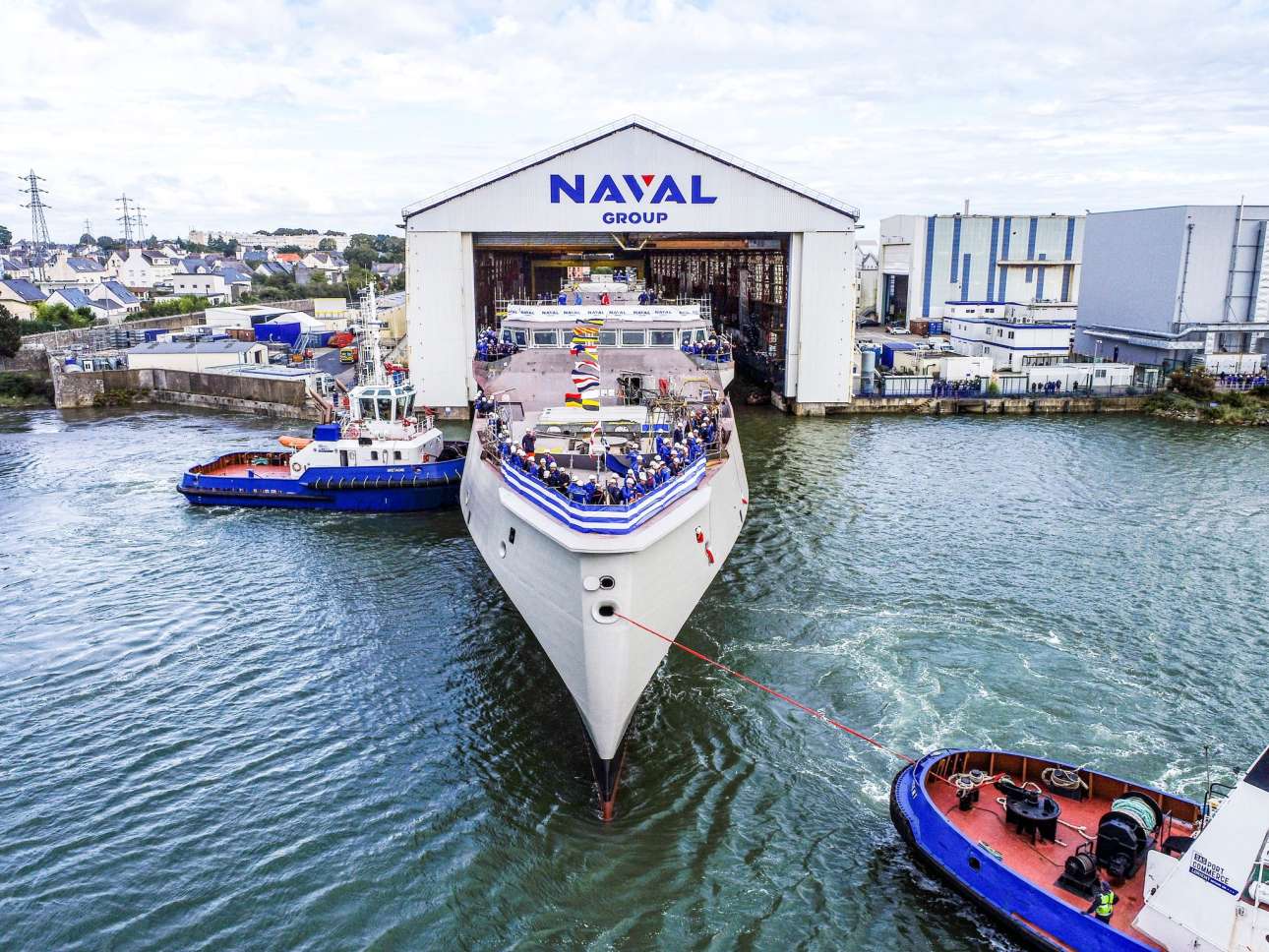 Καθελκύστηκε η πρώτη ελληνική FDI φρεγάτα «Κίμων» F-601