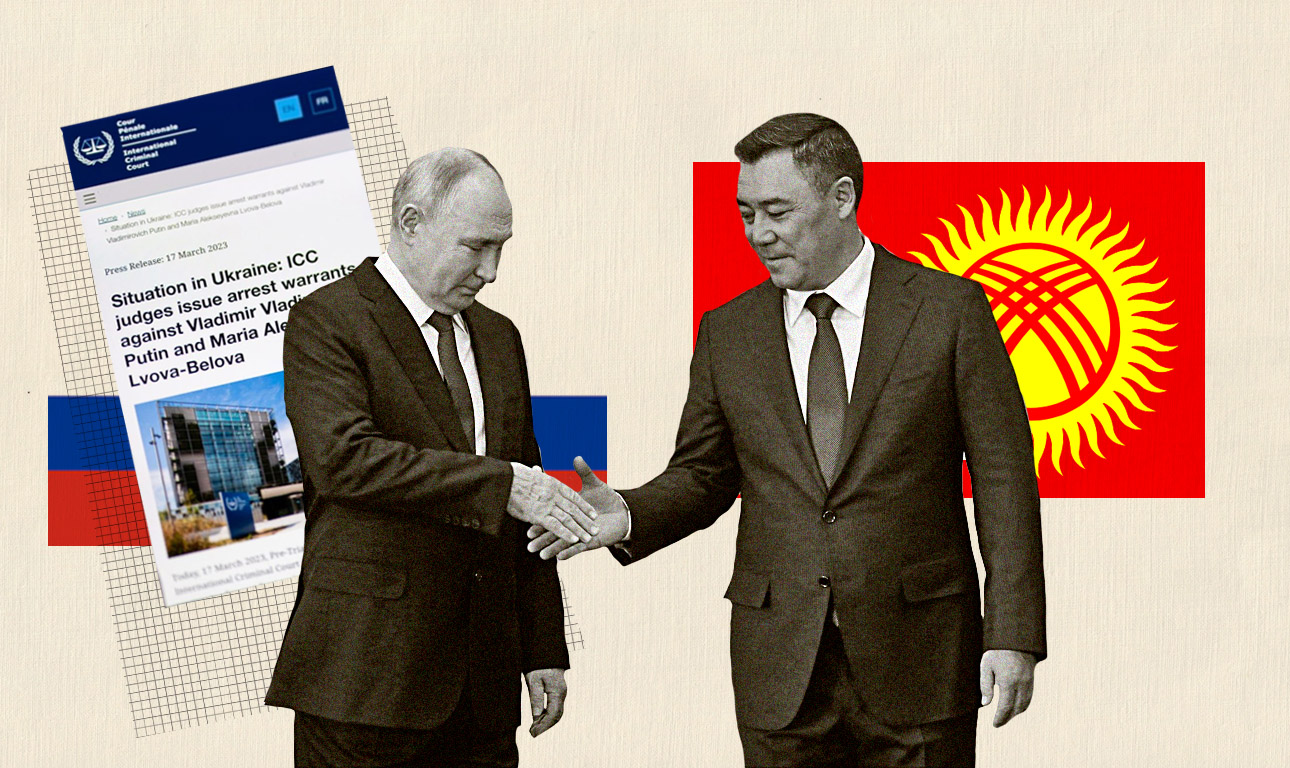 Ο Πούτιν στο Κιργιστάν – για πρώτη φορά εκτός Ρωσίας