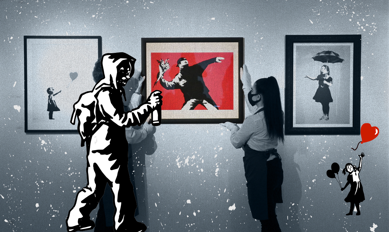Θα αναγκαστεί ο Banksy να βγάλει, επιτέλους, τη μάσκα του;