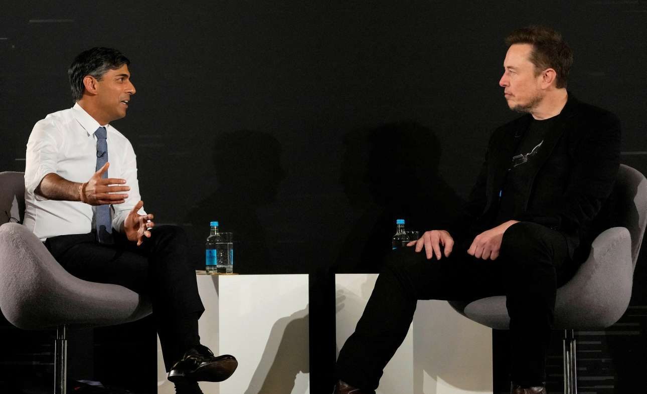 Σούνακ και Μασκ κουβεντιάζουν για τους κινδύνους της Τεχνητής Νοημοσύνης