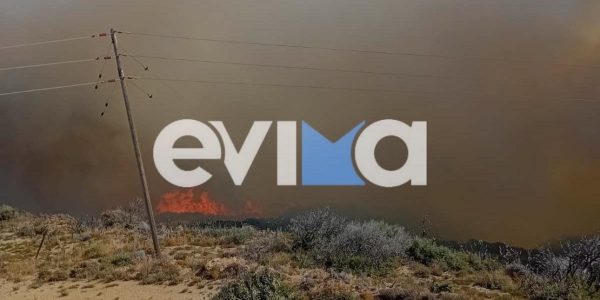 Εύβοια: Ανεξέλεγκτη η φωτιά στην Κάρυστο – Εκκενώσεις χωριών
