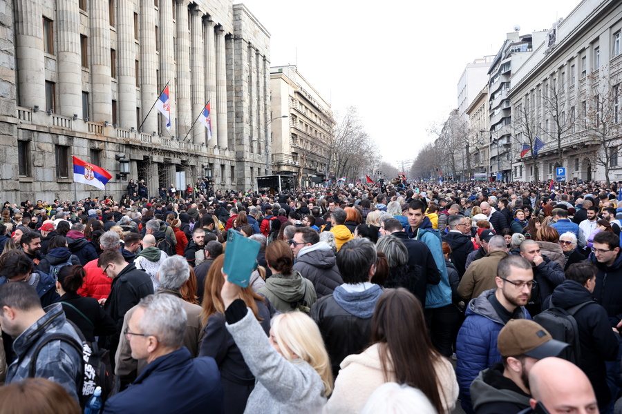 Βελιγράδι: Διαδήλωση με αίτημα την επανάληψη των εκλογών