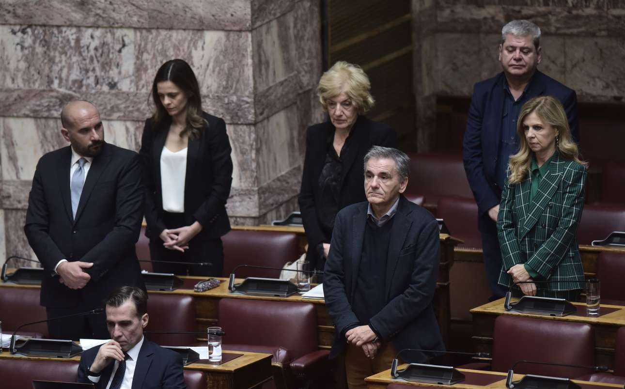 Βουλή: Ανακοινώθηκε στην Ολομέλεια η ΚΟ της «Νέας Αριστεράς»