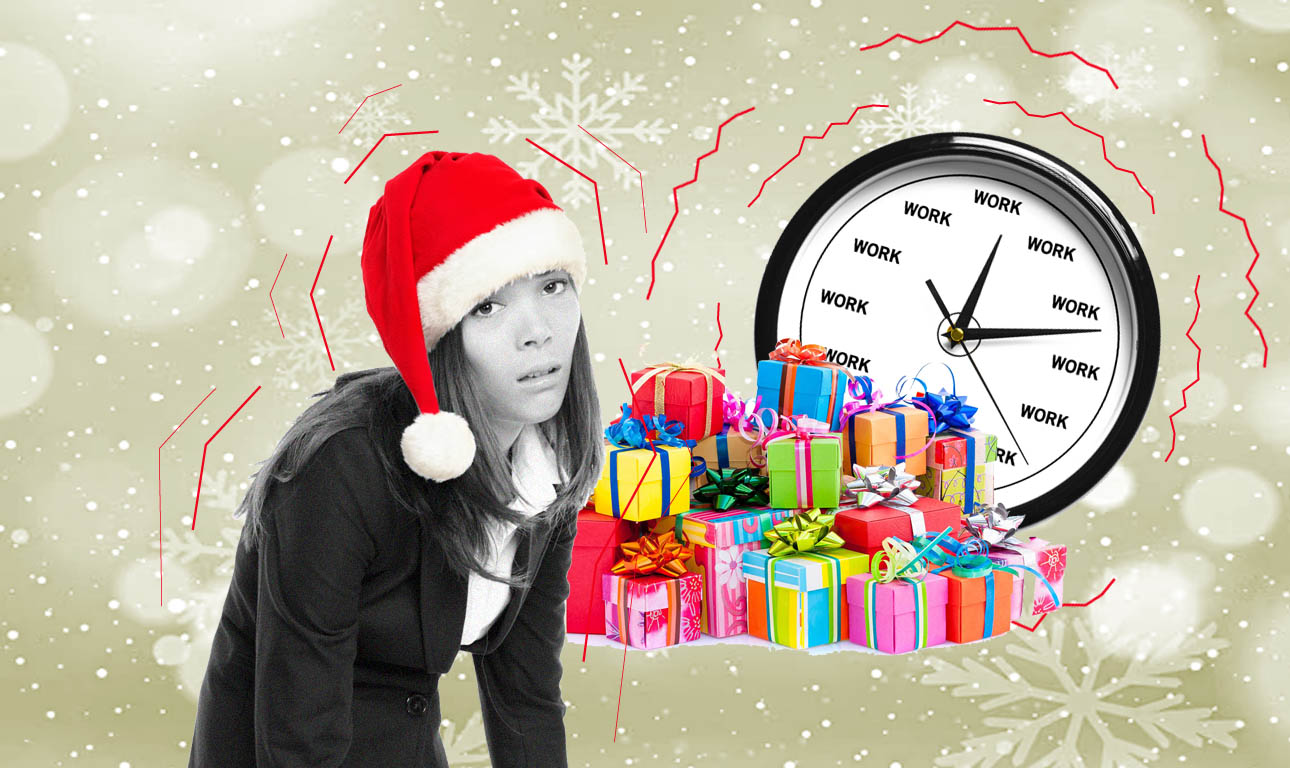 Ο ταλαίπωρος εργαζόμενος των γιορτών