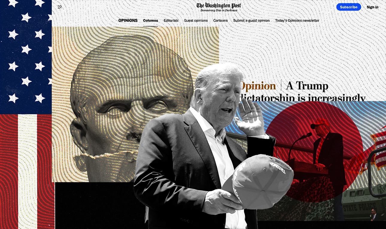 Washington Post: «Ολο και πιο κοντά μια δικτατορία του Τραμπ»