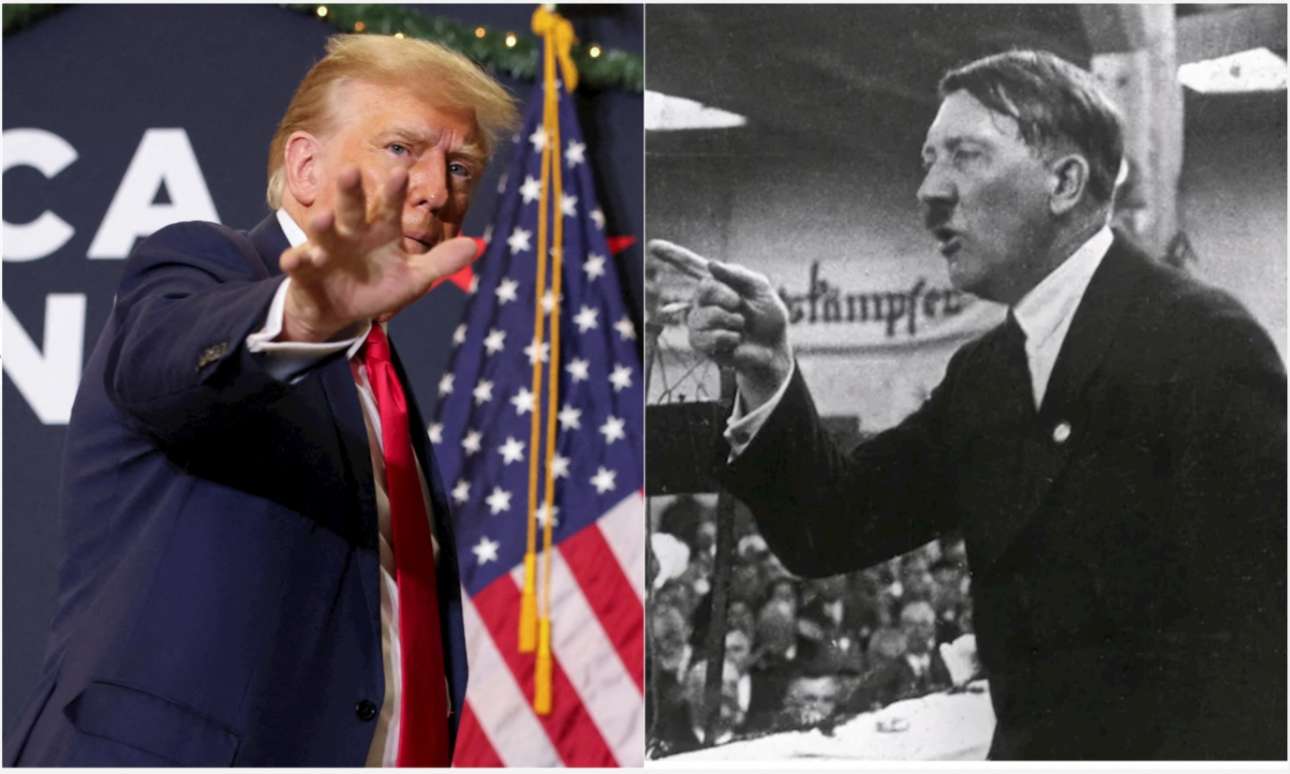 Σοκ στις ΗΠΑ από το πόσο μοιάζουν τα λόγια του Τραμπ με αυτά του Χίτλερ